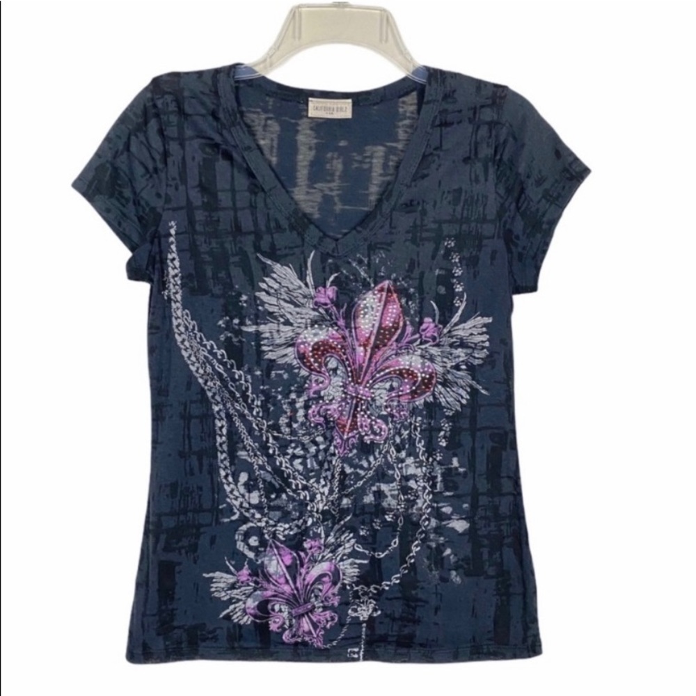 Graphic T Shirt Black Size M
